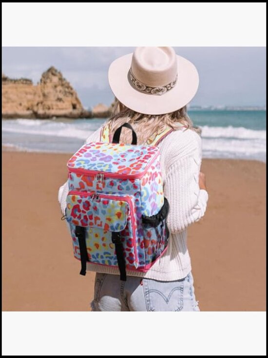 Insulated Leak Proof Backpack Cooler Lightweight Durable Outdoor Camping Beach main image 4